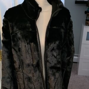 GreenTea Black Teddy Jacket